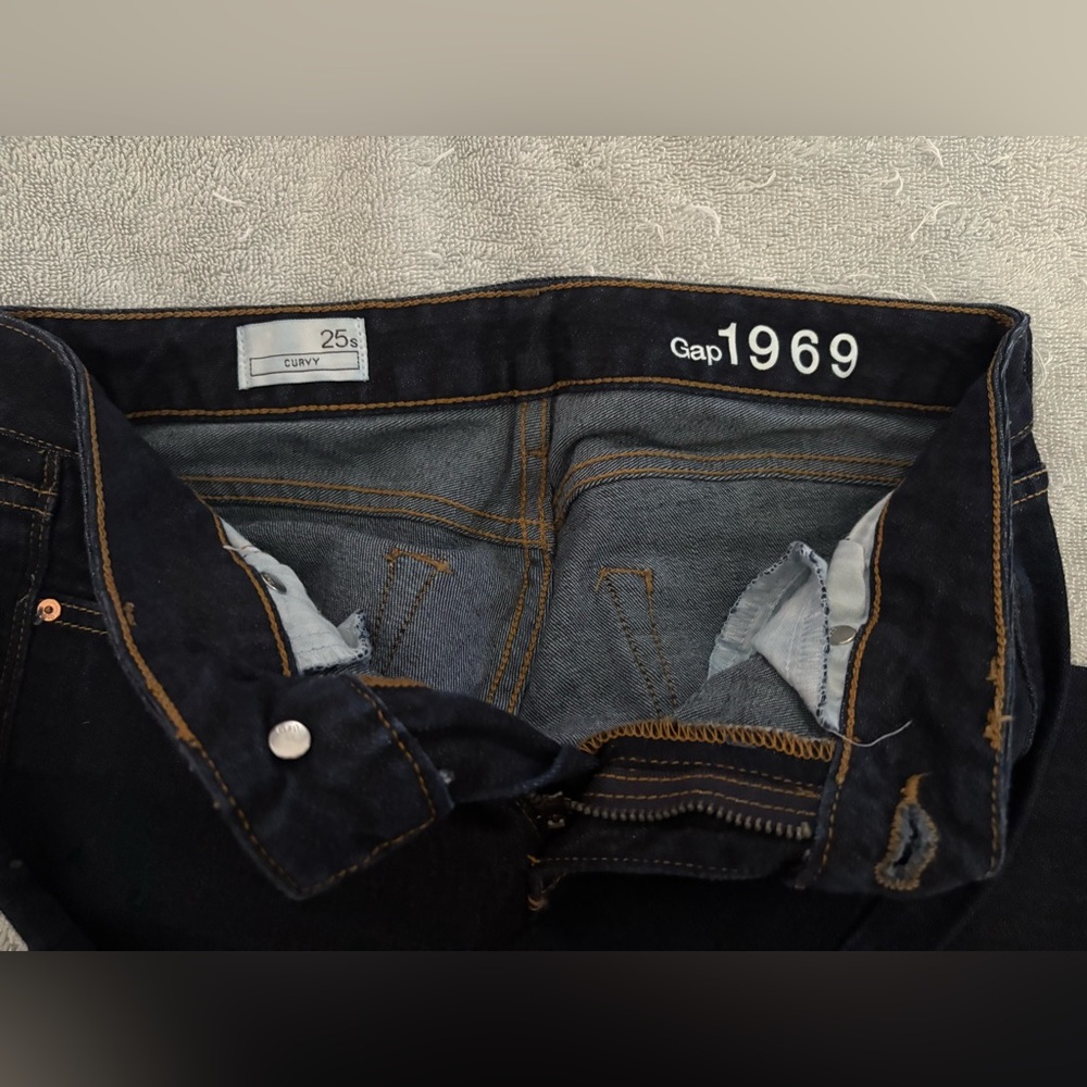 GAP 1969 Dark Blue Curvy Jeans - Picture 4 of 4